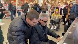 Ultimate Piano Duo SHOCKS Huge Crowds with Boogie Woogie