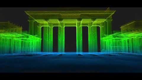FJD Trion P1 - Digital Twin of Brandenburg gate