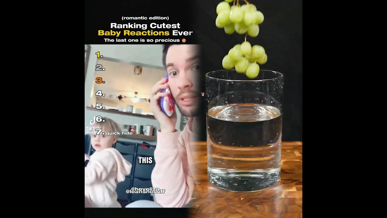 Ranking The Top 7 Cutest Baby Reactions Ever (Romantic Edition)