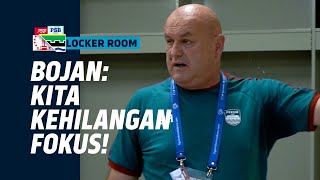 Instruksi Tegas Bojan Hodak di Locker Room PERSIB | LOCKER ROOM vs Persis