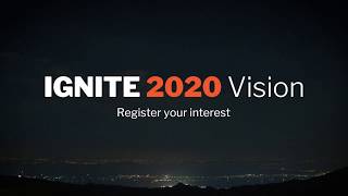 Insight IGNITE 2020 Vision, Are You Ready