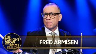 Fred Armisen Shows Off His Extremely Complicated In the Air Tonight Drum Fill The Tonight Show