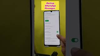 Backup WhatsApp Messages on Android