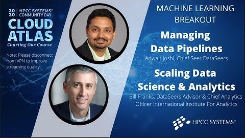 2020 HPCC Systems Community Day: Managing Data Pipelines | Scaling Data Science & Analytics