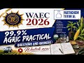 WAEC 2026 Agricultural Science Practical Questions &amp; Answers |PART B|