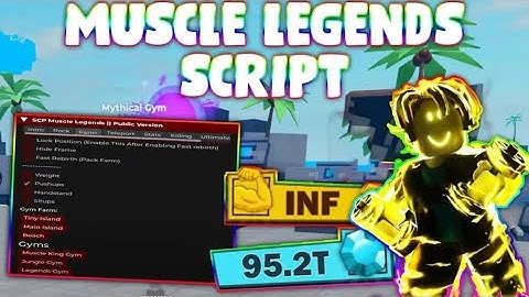 *NEW* Muscle Legends Script (PASTEBIN 2025) (KILLAURA ,AUTOFARM, HATCH CRYSTALS, SPEED, NO COOLDOWN)