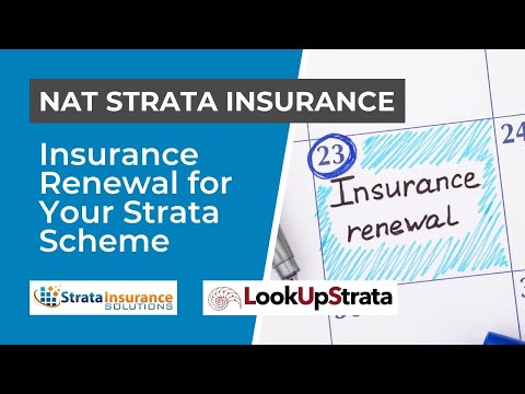 VIC: Q&A Insurance Renewal for Your Strata Scheme | LOOKUPSTRATA