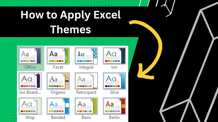 How To Apply Unique Excel Themes To A Workbook