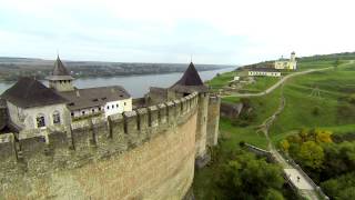 видео Хотинская крепость Khotyn Fortress. Travel Guide. Top 10 Ukraine
