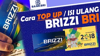 Cara Top Up/Isi Ulang BRIZZI di ATM
