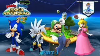 Mario & Sonic at the Olympic Winter Games Festival Mode Team #22 (Team Sonic) Part 4