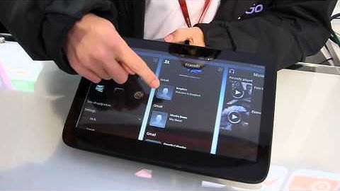 MeeGo 1.2 on tablet  hands-on [MWC 2011 iGeneration]