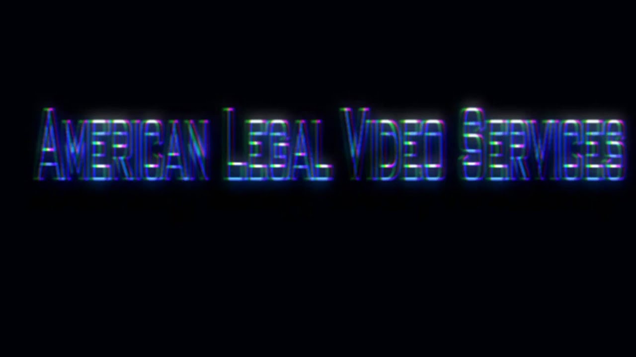 American Legal Video Services TV Intro style 3ds