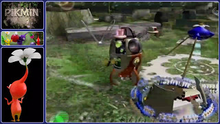 Pikmin 1: Consistent area cutscene skip for Distant Spring (saves 22 seconds every time)