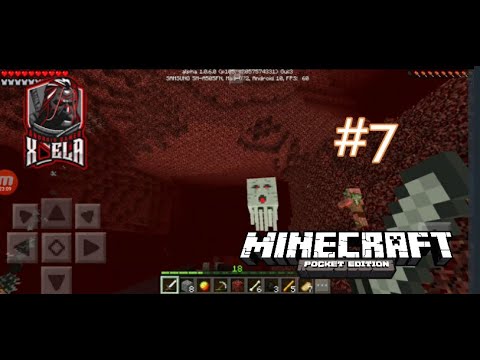 Minecraft PE #7 ქართულად სასახლე და შეიდერები