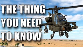 The #1 thing you need to focus on learning for flying the DCS Apache | DCS World