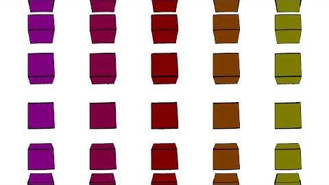 Rotating Cubes - Processing 360 Video