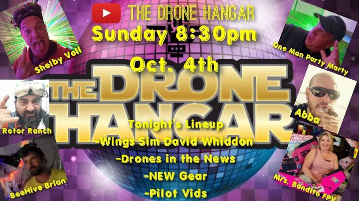The Drone Hangar - Ep. 34 - David Whiddon WINGS SIM