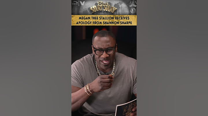 #1 Megan Thee Stallion Receives Apology From Shannon Sharpe CLUB SHAY SHAY 2024