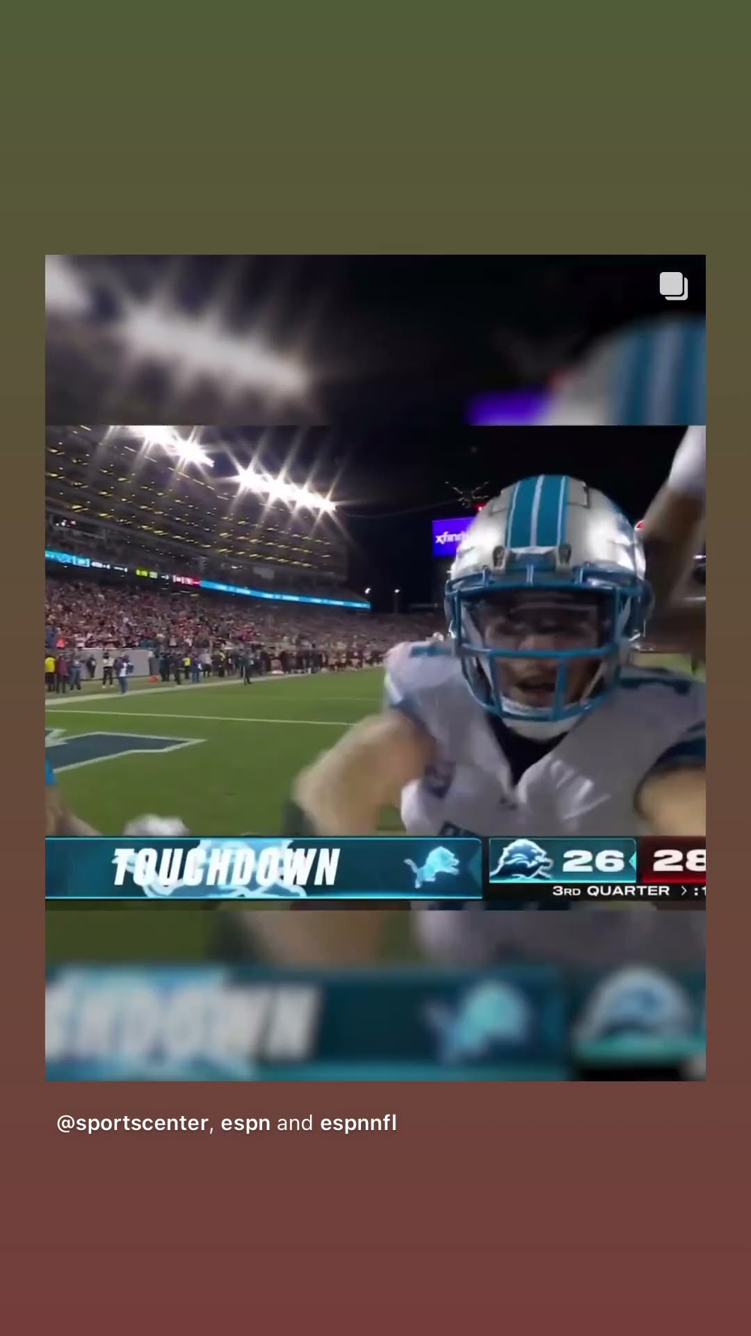 Were they fined? #hoodnews #detroitlions #jaredgoff #amonrastbrown #touchdown #49ers #omg #how #wow