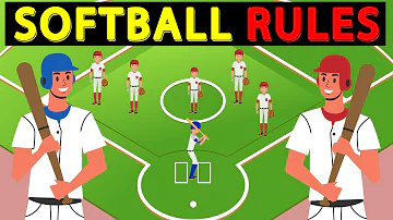 SOFTBALL Rules : How to Play Softball : The Rules of Softball EXPLAINED!