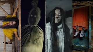 KUNTILANAK NAIK MOTOR | 7 PENAMPAKAN HANTU TERSERAM DAN TERJELAS KUNTILANAK MERAH DAN POCONG