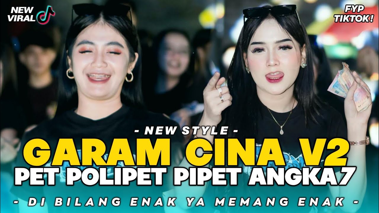 DJ PET POLIPET ANGKA 7 VIRAL❗GARAM CINA V2 REMIX FULL BASS TERBARU 