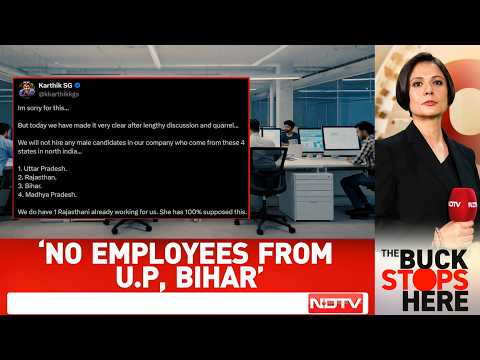 Bengaluru News | 'What About Telangana?': Karthik SG Faces NDTV Questions On Hiring Ban