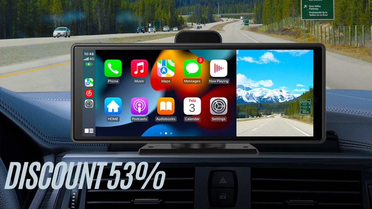 Mise À Jour 10,26 4K Dash Cam ADAS Sans Fil CarPlay Android Auto 5G WiFi  Voiture DVR GPS Navigation Caméra De Recul Enregistreur Vidéo Tableau De  Bord Voiture DVR Du 67,37 €