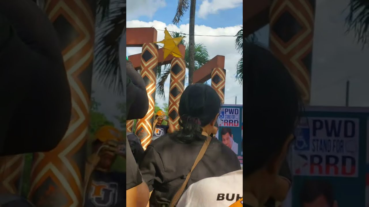 PWD Stand for FPRRD peace rally