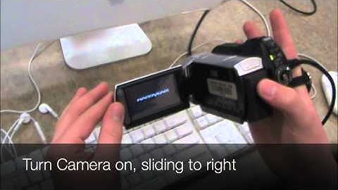 Tutorial 1 iMovie 11 Import Video from Camera