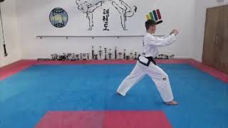 Ge-Baek Tul - 1st Degree Black Belt pattern screenshot 3