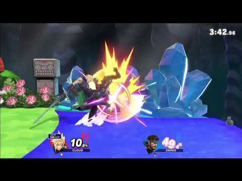 クラウド即死コンボ【スマブラＳＰ】