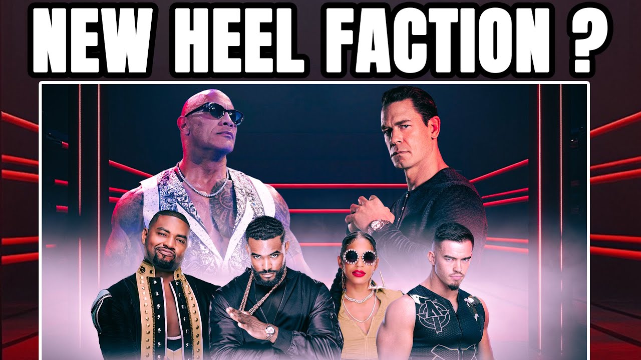 THE ROCKS NEW HEEL WWE FACTION MEMBERS? - YouTube