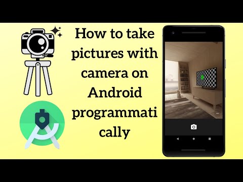 How to Take a Photo Using The Camera And Display it in Android Imageview