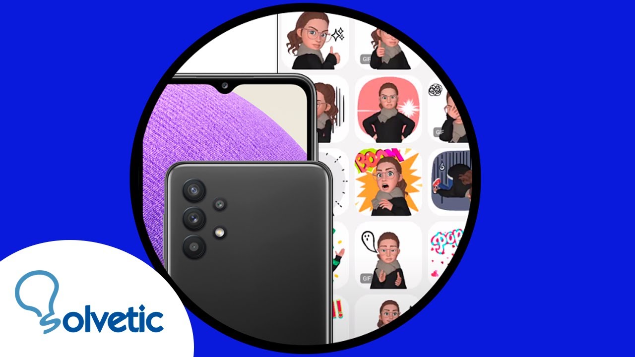 🧑🏼‍🦲 Cómo CREAR MEMOJI Samsung Galaxy A32, A42, A52 y A72 5G YouTube