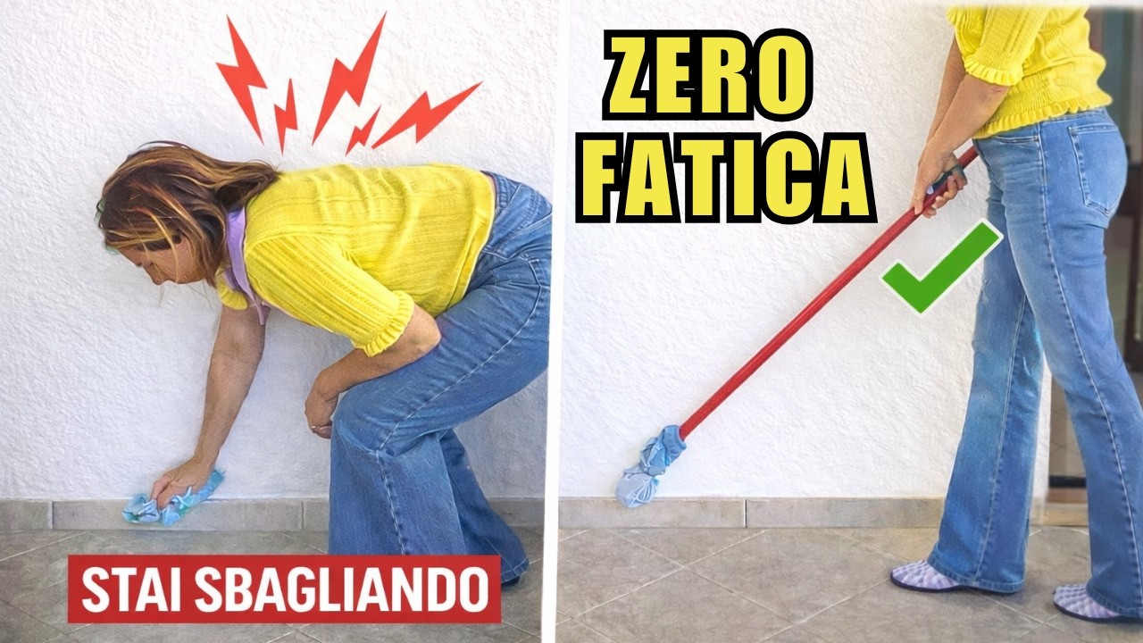STAI SBAGLIANDO A PULIRE (10 trucchi per non stancarti)