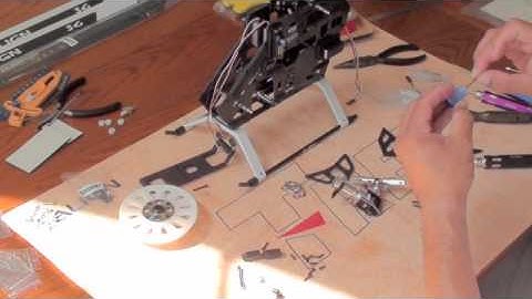 Trex 500 EFL Pro Tail Assembly