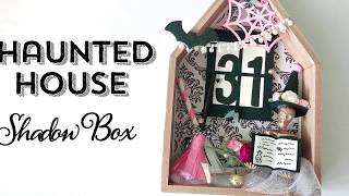 Haunted House Shadow Box