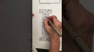 Say Hi to me! L is for LOVE. New ladybug coloring page.