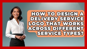 How To Design A Delivery Service Logo That Works Across Different Service Types?