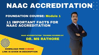 11 IMPORTANT FACTS FOR NAAC ACCREDITATION