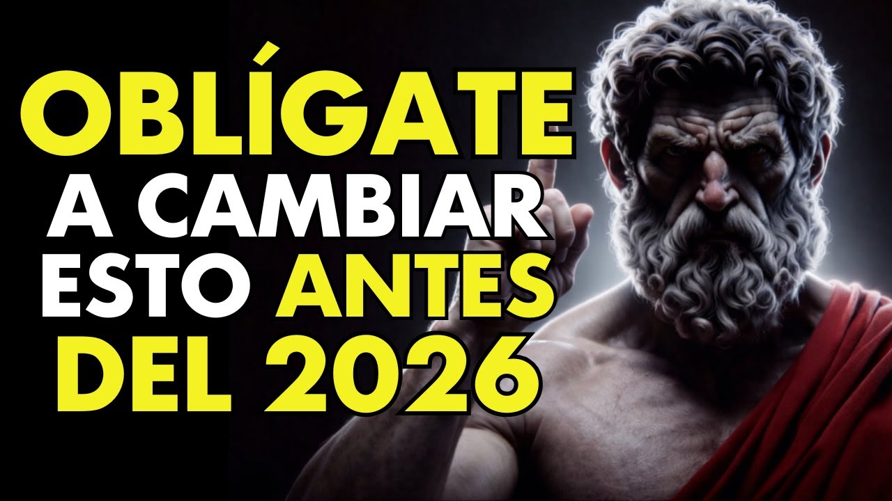 SÉ IRRECONOCIBLE EN 2026: ARREGLA TU VIDA DE UNA VEZ POR TODAS | ESTOICISMO