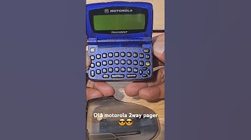 Old weblink wireless motorola 2way pager.