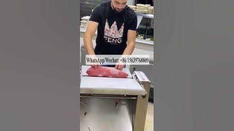 Commercial Use Uzbekistan Shawarma Fresh Meat Slicing Beef Slicer Cutting Machine price on sale
