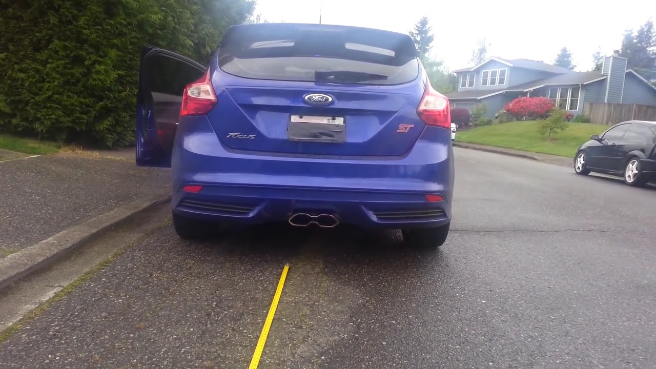 2013 Ford Focus ST Stock Exhaust Sound YouTube 2013 Ford Focus ST Stock Exhaust Sound YouTube