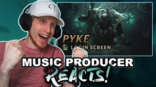 Music Producer Reacts to Pyke, the Bloodharbor Ripper | League of Legends