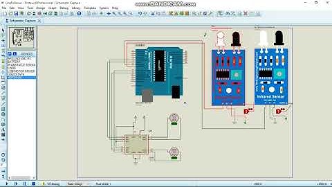Simulasi Line Follower Menggunakan Proteus