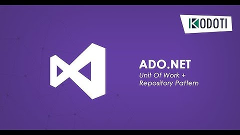 11. ADONET + Unit Of Work - ¿Qué es Unit Of Work?