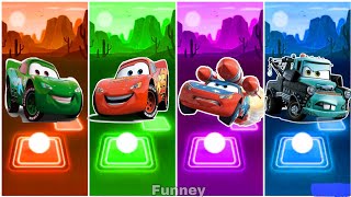 McQueen  Car 🆚 Monster Mater Car 🆚 McQueen Green Car 🆚 McQueen Car 🎶- Who is Best?